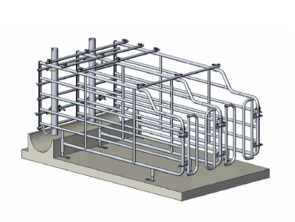 Individual sow box BP32